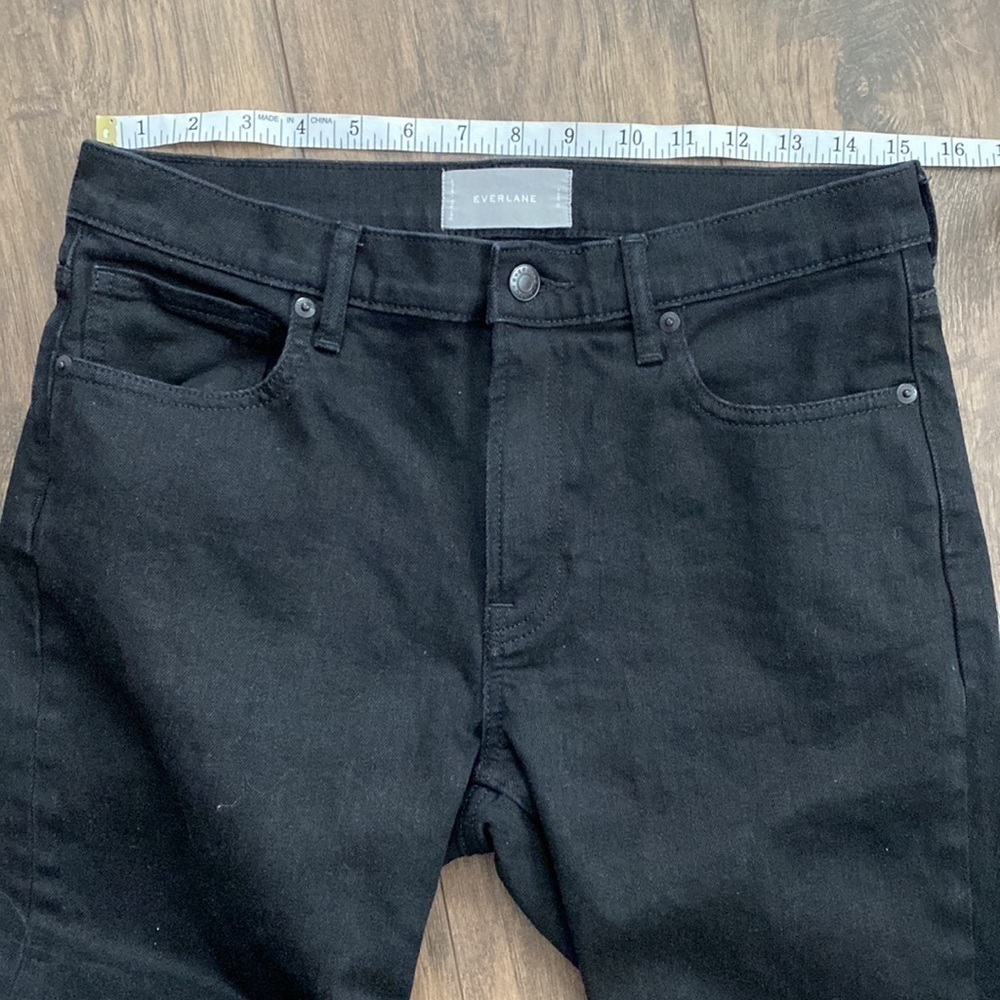 Everlane Black Straight Ankle Jeans EUC - Picture 9 of 10